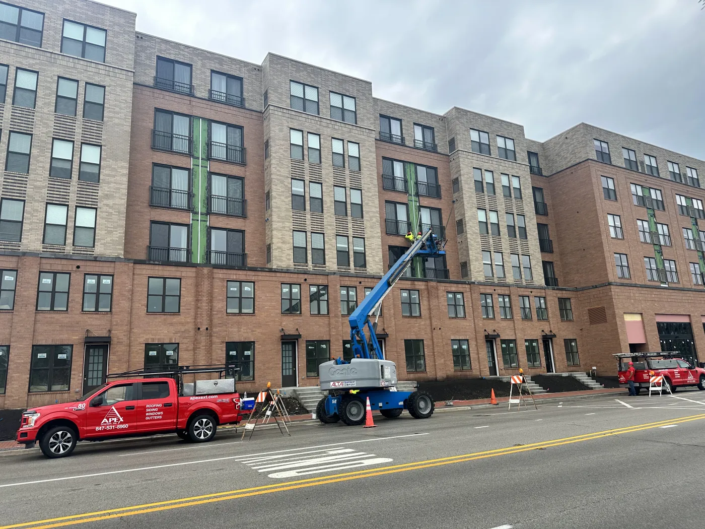 commercial exterior apex exteriors