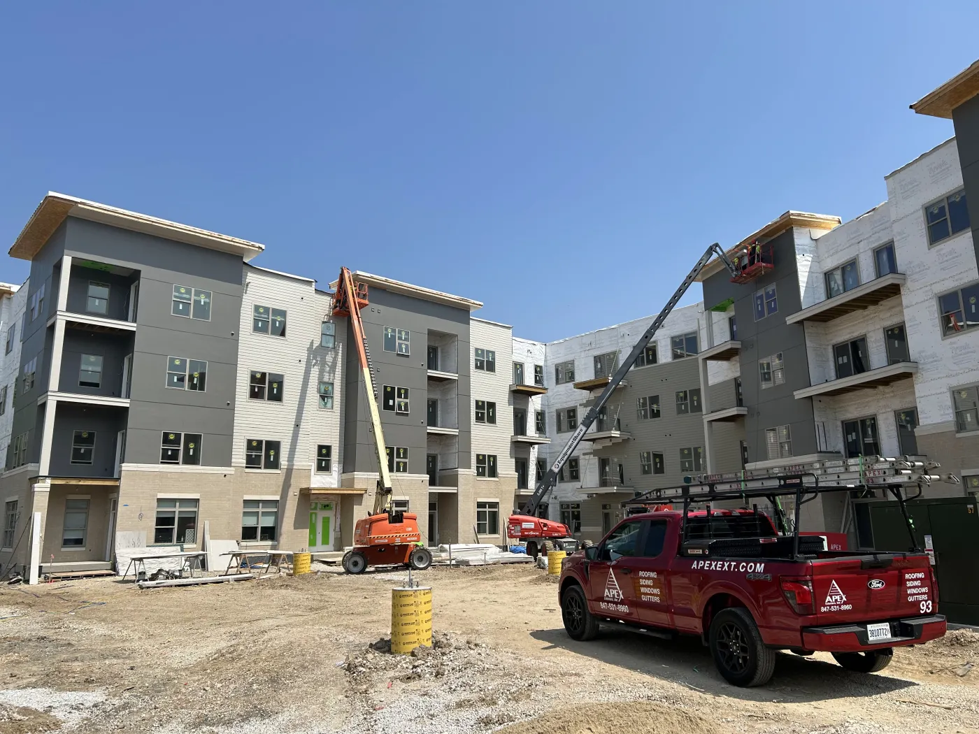 commercial multi family exterior apex exteriors