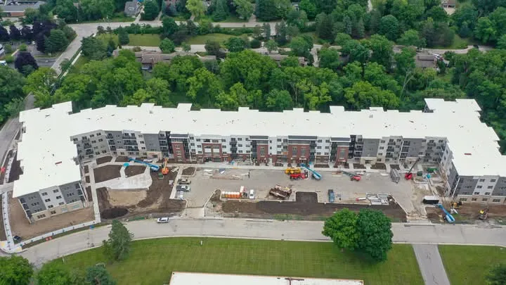 commercial pvc flat roof apex exteriors