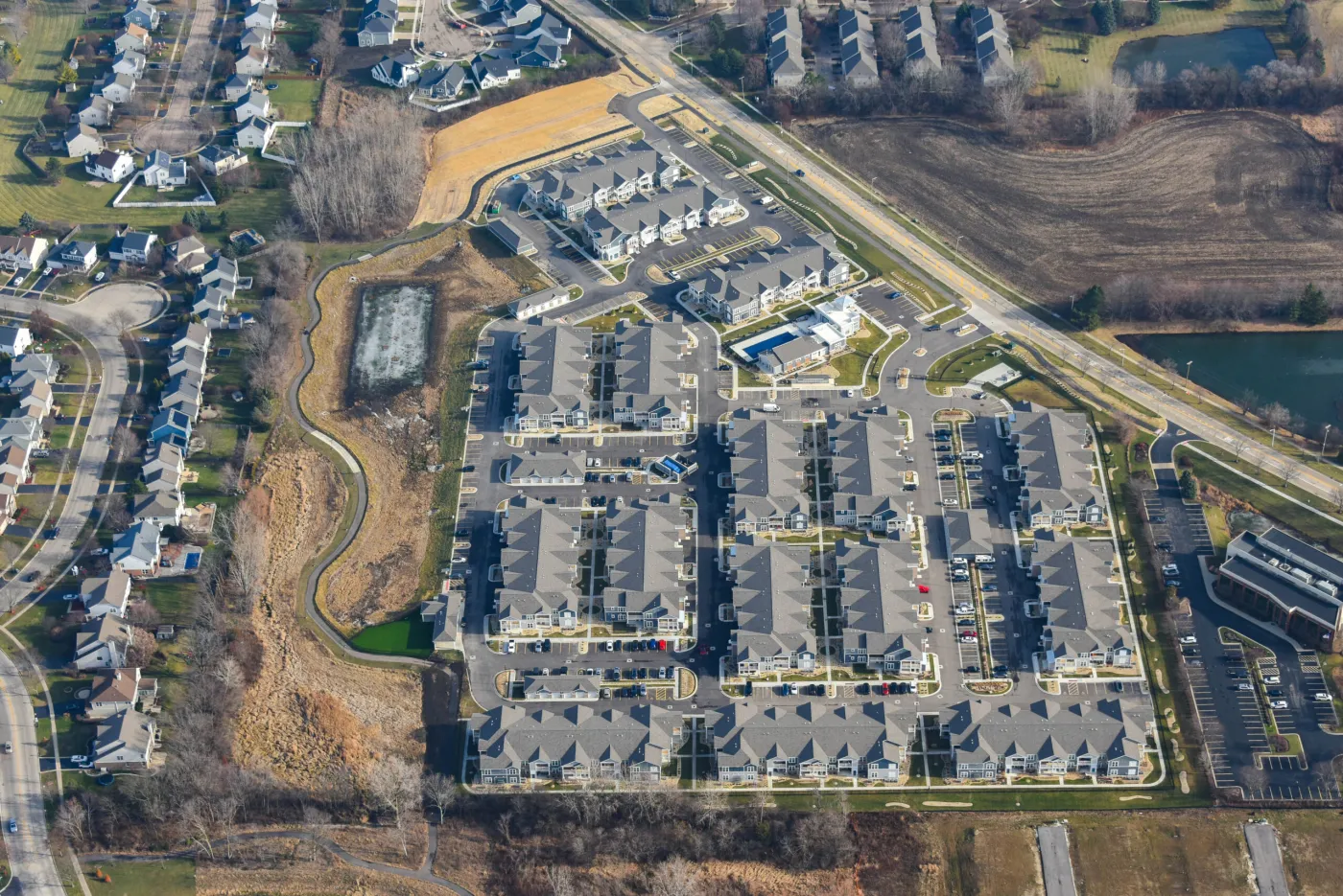 commercial project roofing apex exteriors