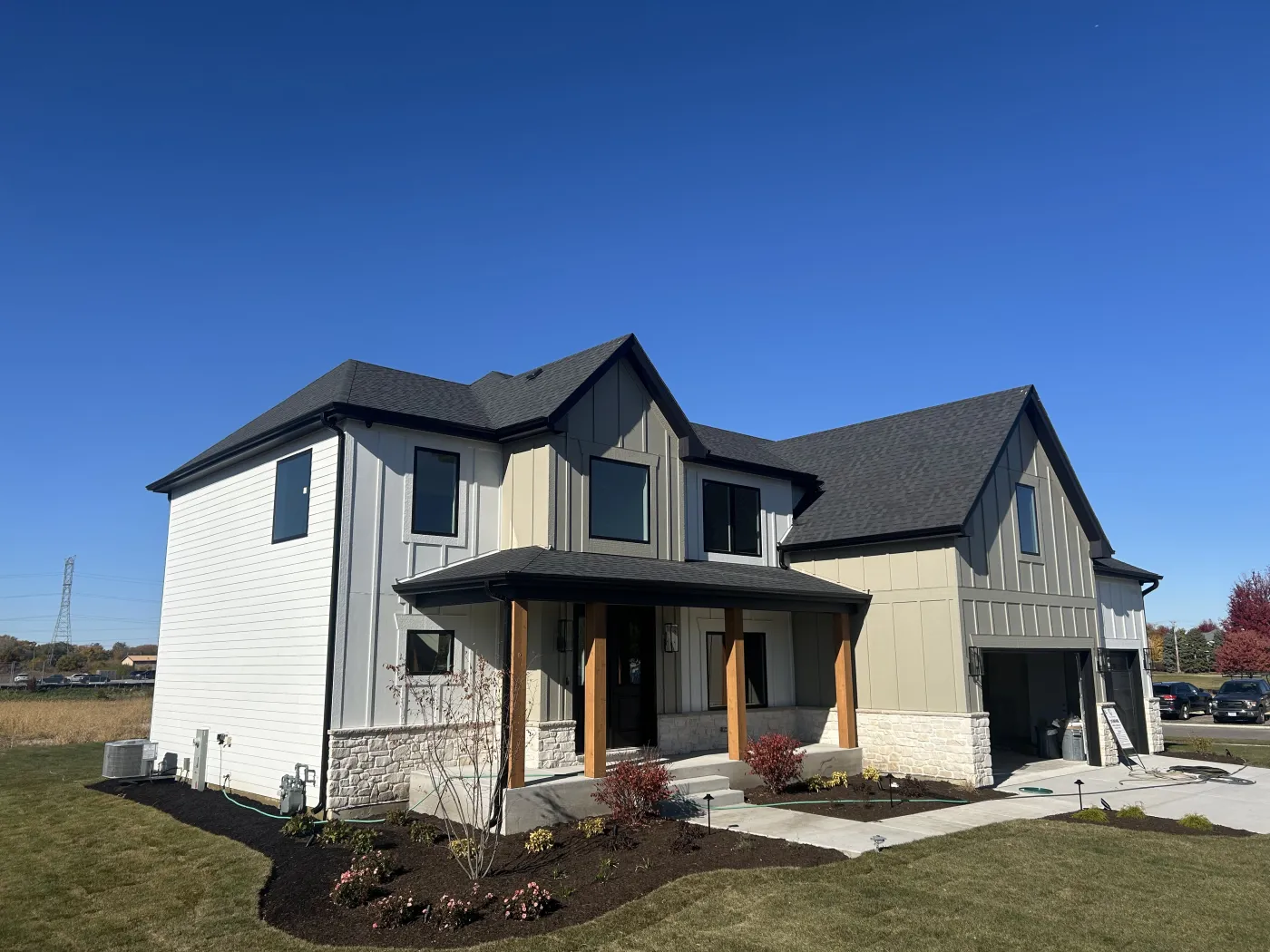 new home exterior roof siding apex exteriors