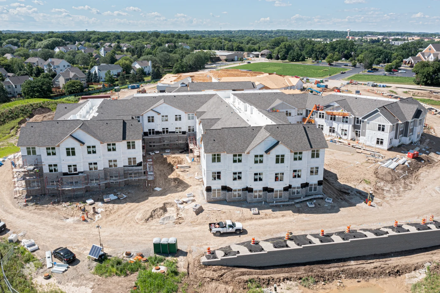 Assisted Living Bldg Certainteed Roof & Hardie Siding West Dundee 3