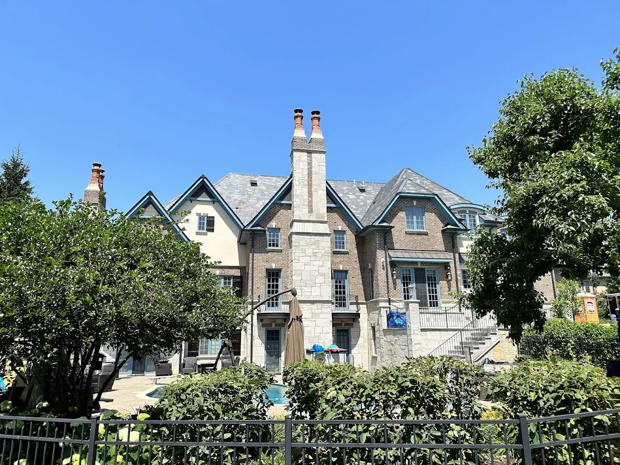 Custom Home Barrington Slate Roof
