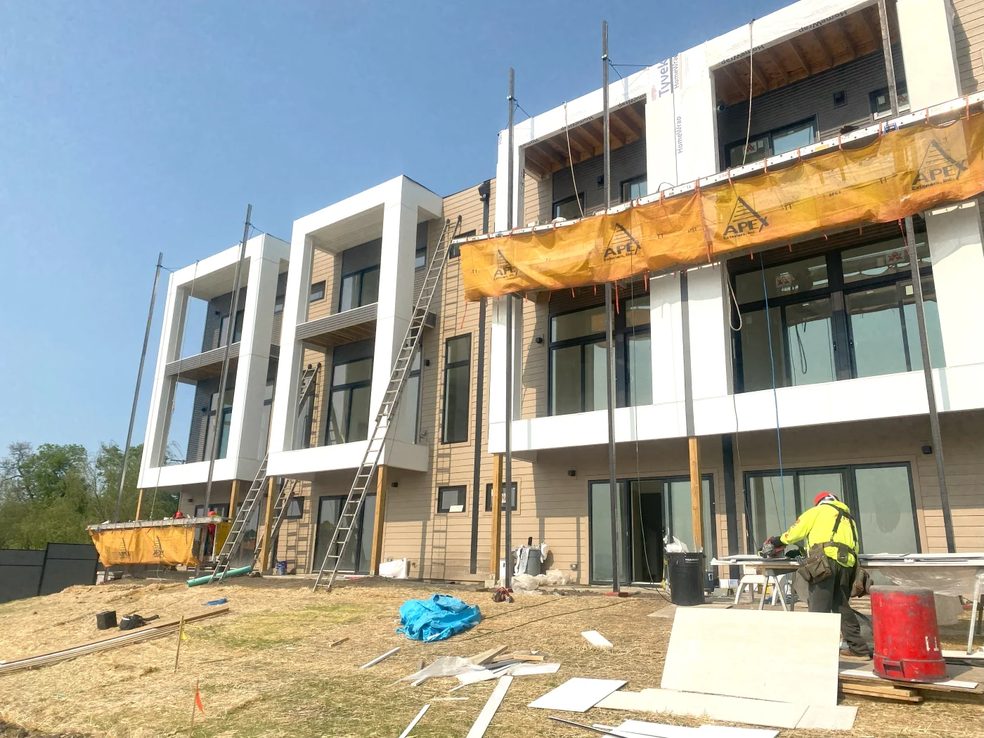 Multi Family Development Hardie Siding Lake Zurich