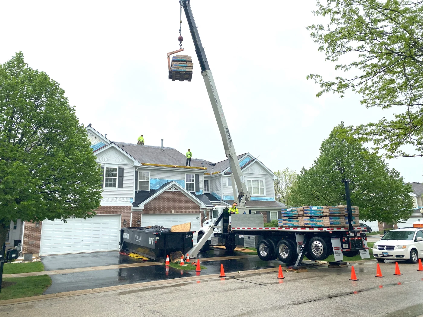 Multi Family Hoa Replacement Certainteed Shingle Roof Arlington Heights Il