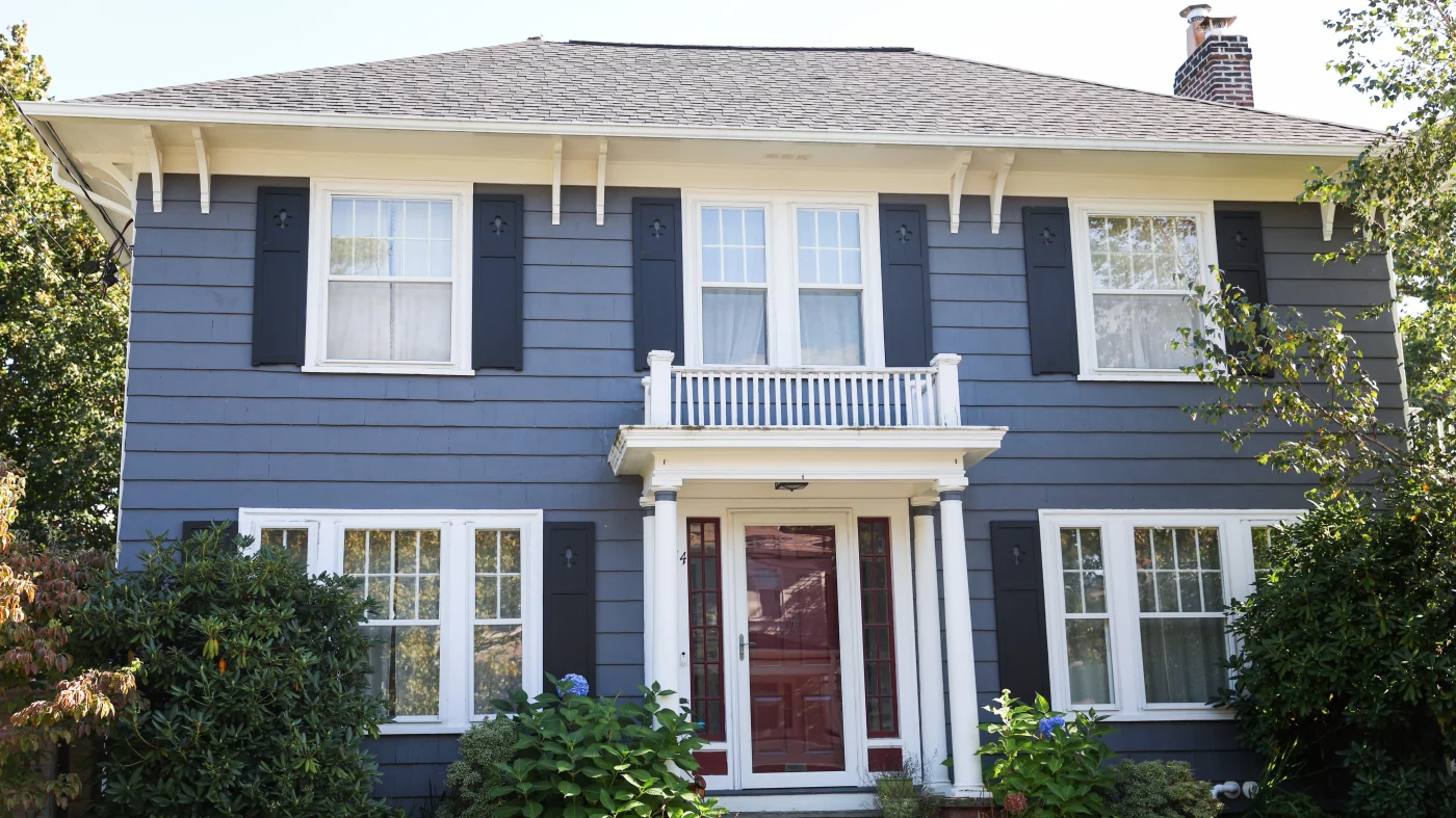 A newly installed CertainTeed Shingle roof on a residential property.