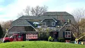 Michelle Ve Roof Replacement During Chicagoland Apex Exteriors