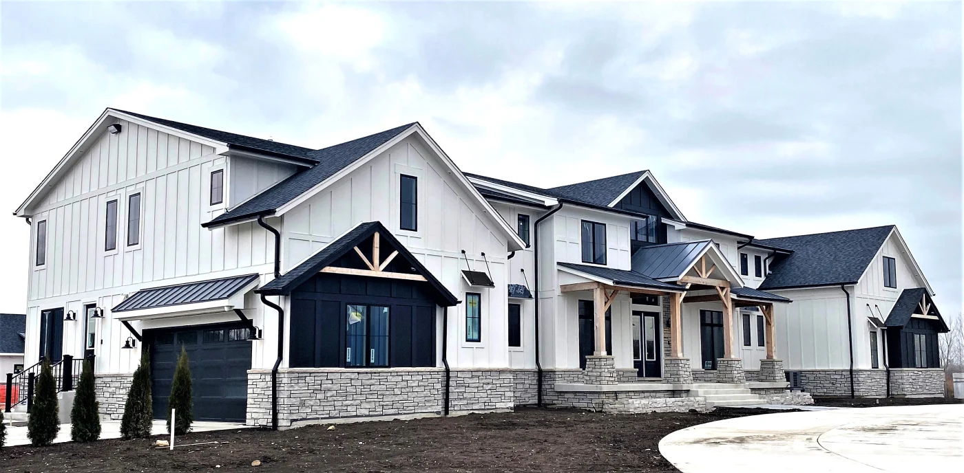 Premium new construction homes offer curb appeal and functionality