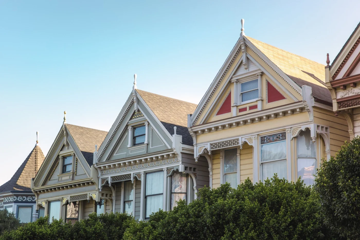 Three residential homes in Chicago are shining with their cute, sturdy new roofs in