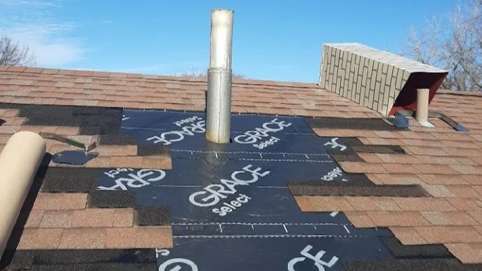 Incredible Roof Repair Experts Hinsdale Il Apex Exteriors The roof of a house in Hinsdale, IL, is missing shingles and is ready for repair by Apex Exteriors, Inc.