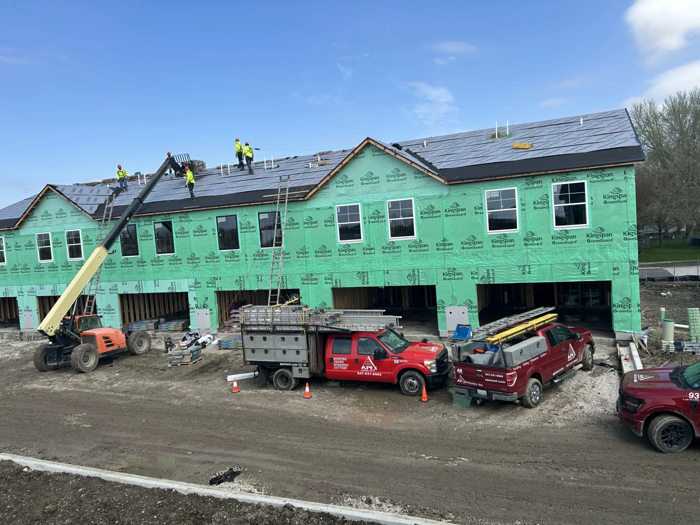 New commercial project under construction in Schaumburg