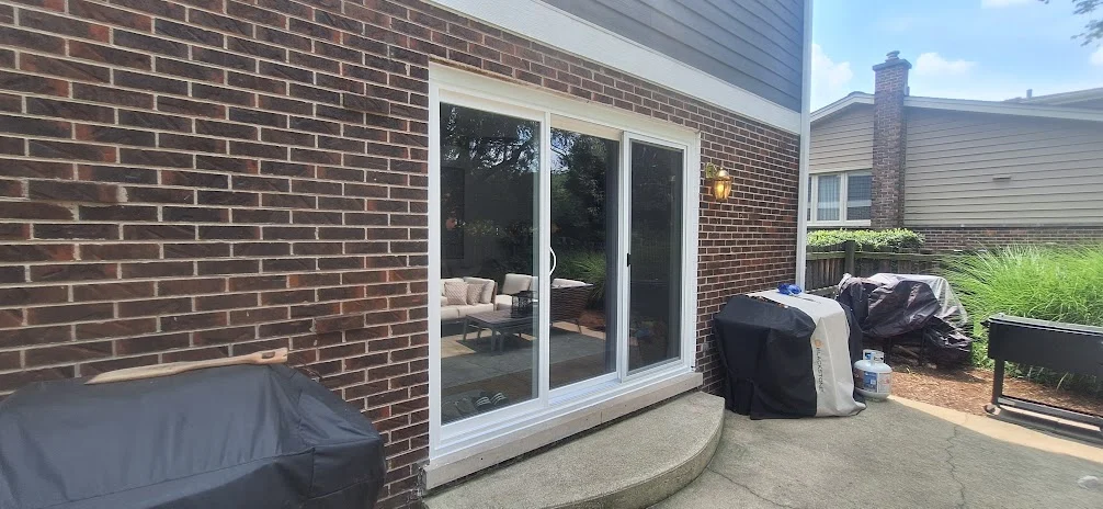 Elgin Patio Door | Elgin, IL | Apex Exteriors Inc. New patio door installation in Elgin.